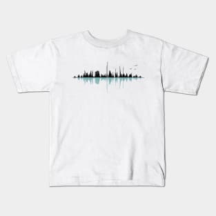 Music City (Black Version) Kids T-Shirt
